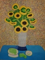 Painting--Oil-Still LifeBOUQUET DE TOURNESOL