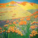 Painting--Oil-LandscapeWILD FLOWERS IN HIGH DESERT