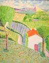 Painting--Oil-LandscapeLANDSCAPE OF PROVENCE