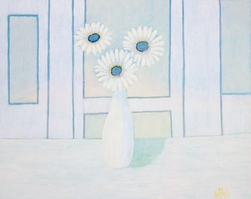 Painting-Still Life-WHITE ON WHITE
