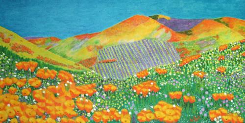 Painting-Landscape-VIEW OF HIGH DESERT