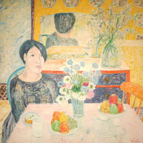 Painting-MISS LING AT TEA