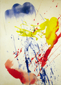 Painting--Oil-AbstractBurst Mountain Magic