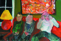 sons, portrait, personal -  Painting