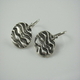 Jewelry--Precious Metal Clay-EarringsWaves Earrings