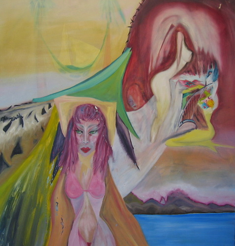 Painting-GIRLS, SINAI AND HOLYDAYS
