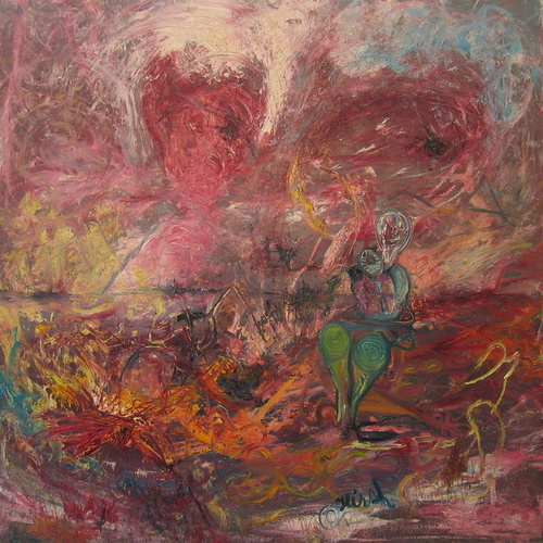 Painting-INTENSIVE THOUGHTS