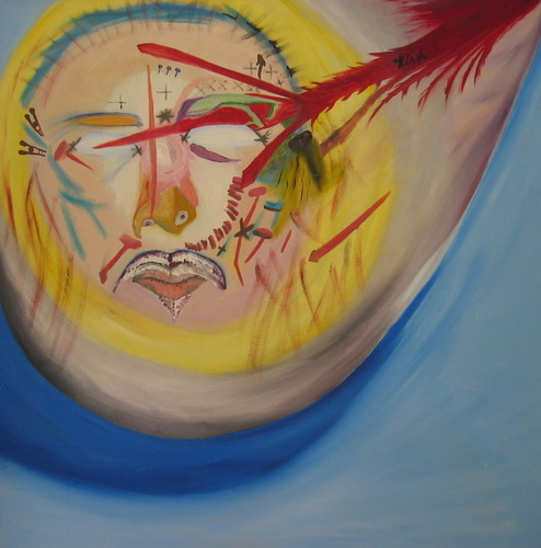 Painting-MY BLUE MIGRENE