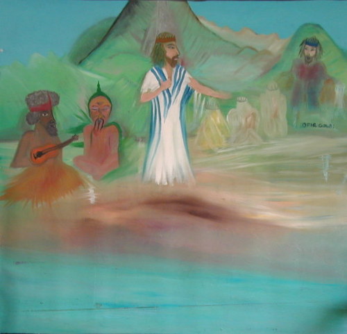 Painting-KINGS GATHERING IN MAUI