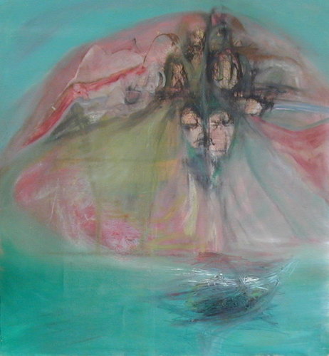 Painting-WOMAN ILLUSION