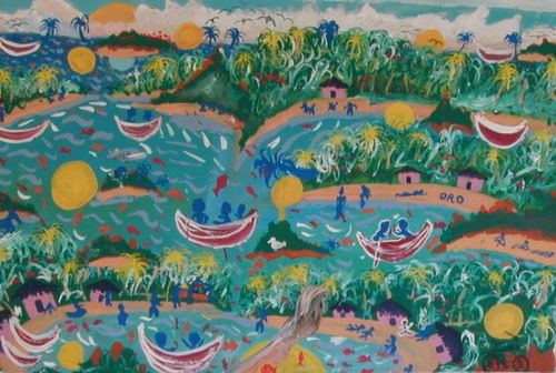 Painting-LAS TERRENAS DREAM