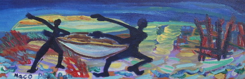 Painting-COMPANEROS PESCADORES