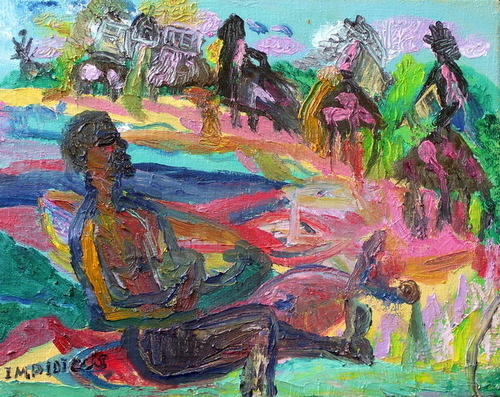 Painting-Playa Sabado