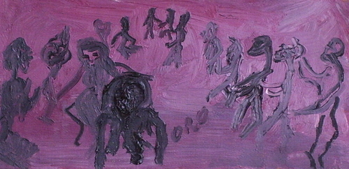 Painting-FAST PARTY
