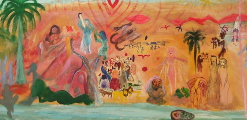 Painting-FEMALE SACRED ANCESTRY