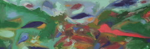 Painting-BETWEEN LIMON TO MORON