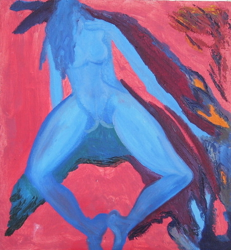 Painting-Conscious female, IMPIDICUS
