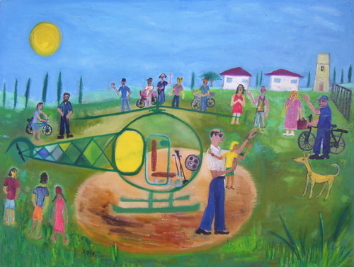 Painting-CHILDHOOD MEMORY