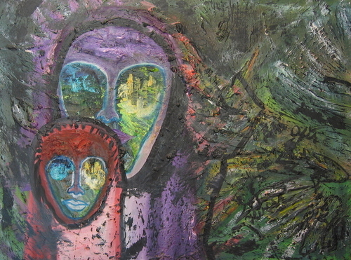 Painting-MOTHER AND CHILD