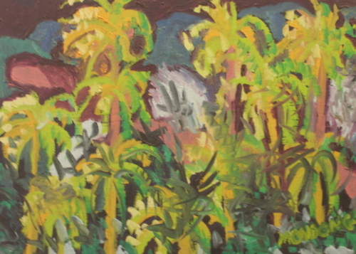 Painting-FROM THE BALCONY
