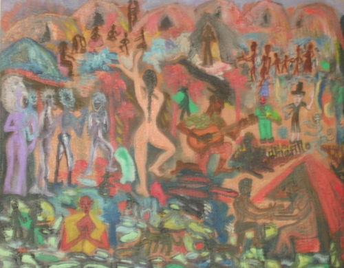 Painting-GARCIA MARQUEZ