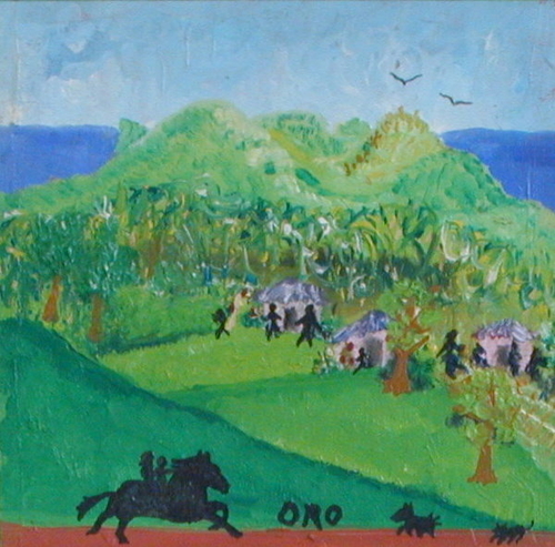 Painting-CABALLO A LA NARANJITOS