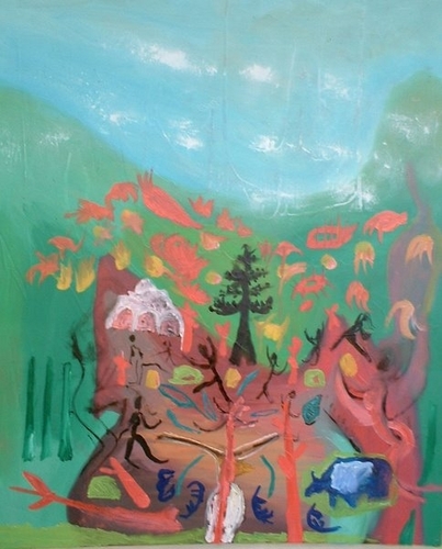 Painting-LA LOMA DE LA CIGUA