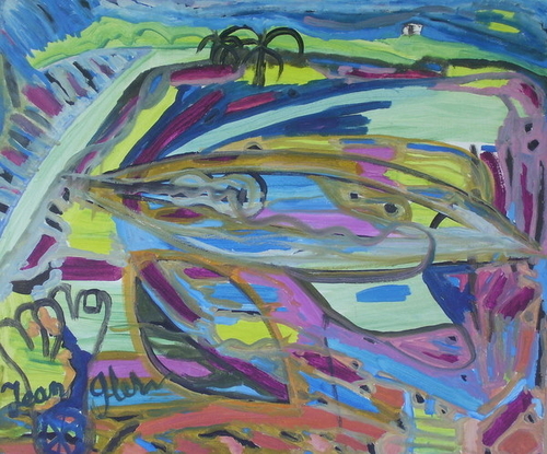 Painting-BIG LEFT FOOT