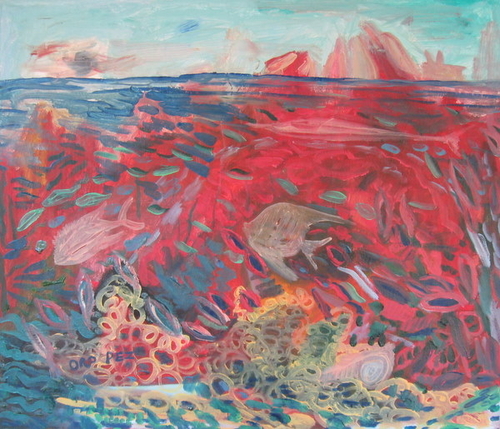 Painting-Aqua action, ORO PEZ