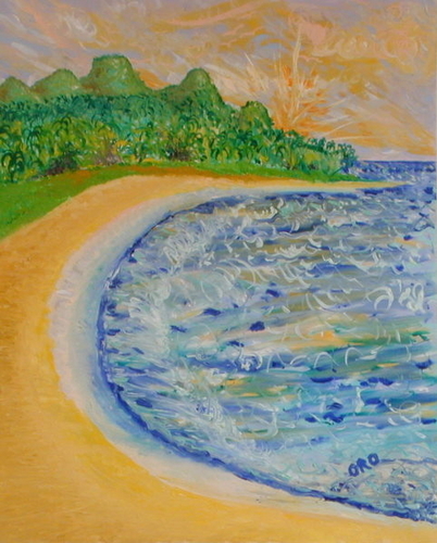 Painting-PLAYA CANA