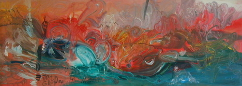Painting-DISTANT  HISTORY