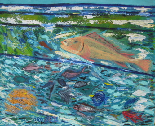 Painting-FISH DIVERSIFICATION