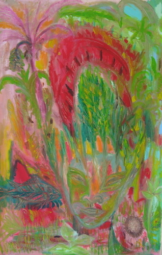 Painting-Becoming the nature that surrounds you, CHINGUI