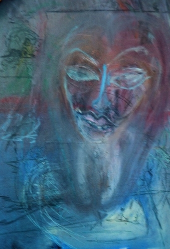 Painting-TRIBAL WOMAN