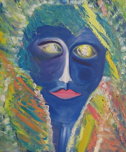 Painting-RICH AND  DISTURBED