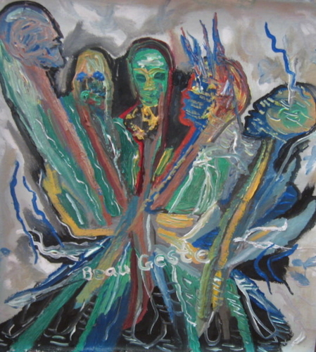 Painting-INFECTED GATHERING