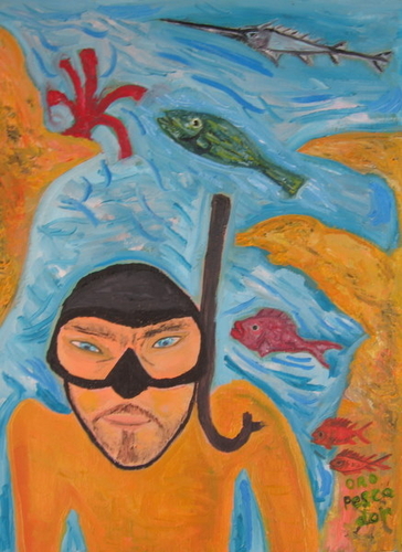 Painting-ORO PESCADOR