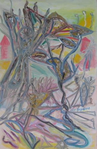 Painting-BRIGHT NIGHT FLOW CHART