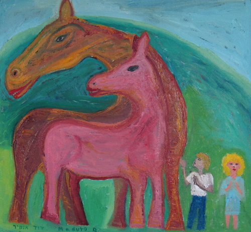 Painting-Figurative-To Shir & Indie