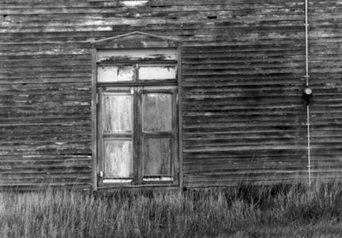 Brush Creek Hall Door, Wilber
