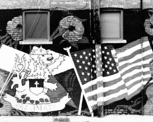 Flag Mural, Wilber