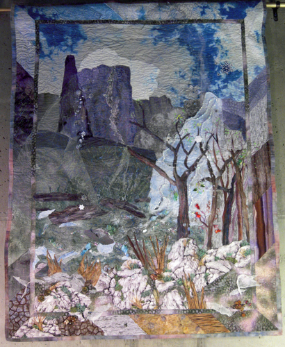 Fiber Art-Fantasy Canyon