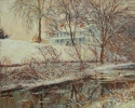 Jennifer Hansen Rolli - Landscape Painting Impressionism Painting, Plein Air Painting, Jennifer Hansen Rolli, painting, oil, landscape, Ireland, Sheep, landscape painting, canal, delaware river, Silverman Gallery landscape pictures, oil landscapes, landscape art, impressionism, impressionist, Monet, trees, hillside, greens, yellows, jennifer, rolli, blues, bucks county, jennifer, hansen, rolli, jennifer rolli - Landscape Painting