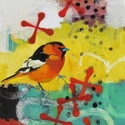Painting--Oil-WildlifeMoon wading