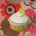 Painting--Oil-Still LifeCream pendant