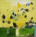 Painting--Oil-AbstractSaffron fibers