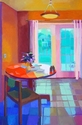 Painting--Oil-InteriorBirdwatching