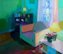 Painting--Oil-Still LifeTulips for Charlotte
