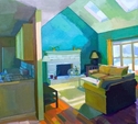 Painting--Oil-GenreSkylights