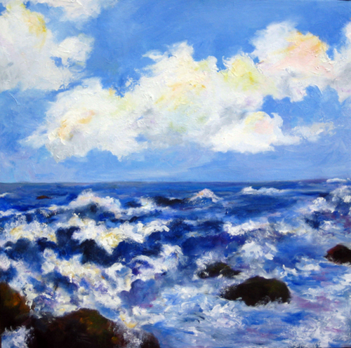 Painting-Acrylic-Changing Tides (right panel)